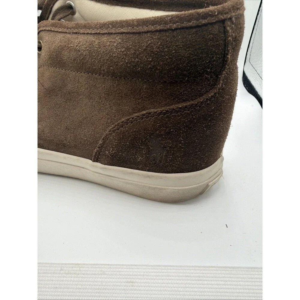 Polo Ralph Lauren Keaton Suede Chukka Boot Sneakers Brown Men’s Shoes Size 11